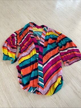 Trina Turk swim coverup robe size small